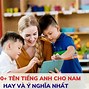 Những Tên Đẹp Tiếng Anh